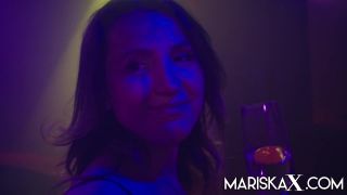 [Mariska X] Mariska x with rose delight & mariska x in trio in the strip club-9