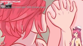 Two slutty girls like to lick each others pussies in public showers Keribem animation - Jazziuu-8