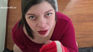 xxx video clip 30 feet fetish handjob porn | Playing with red woolen gloves – Alice_Scott – HandJob | handjob and footjob-8