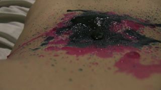 MyStacySweet - Close Up Belly Button Wax Play-4