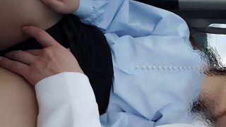 For Woman 女性用　車の中でムラムラしてたら彼が手マンでイかせてくれた♡-1