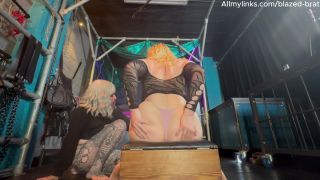 BlazedBrat: Baronness - Duo Nylon Facesitting CBT and Teasing   Femdom   Femdom-7