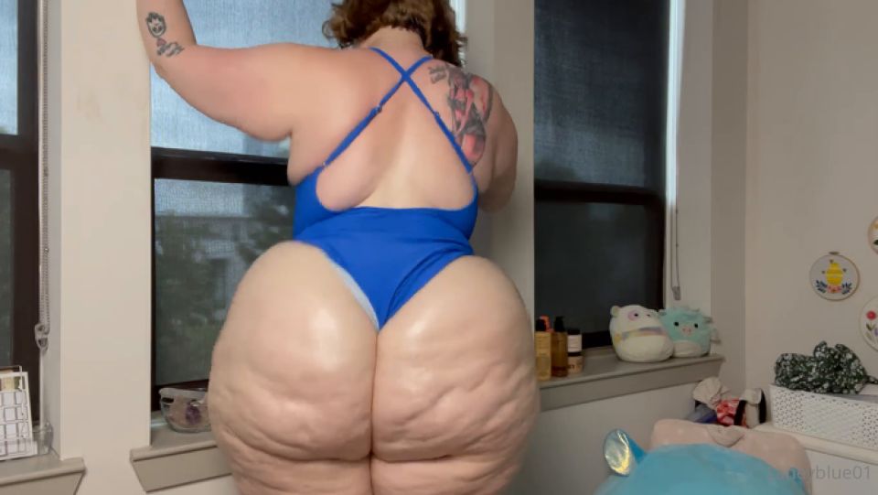 LaneyBlue01 - Blue Swimsuit (Fetish porn)
