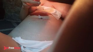 [GetFreeDays.com] 3 months pregnant belly torture with wax Porn Stream March 2023-3