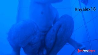 [GetFreeDays.com] 18 year old hairy young male taking a bath-blue room Porn Clip April 2023-4