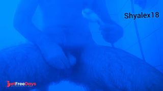 [GetFreeDays.com] 18 year old hairy young male taking a bath-blue room Porn Clip April 2023-9