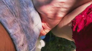 Baise Dehors CaraxJack__ Amateur couple have wild sex between forest and mountain -9