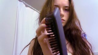 free adult video 43 underwear fetish GoddessMayHere – Hair Brushing 2, fetish on fetish porn-1