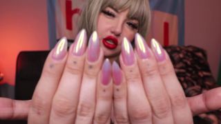 free xxx video 10 Mistress Bijoux – Holo Nails Worship - findom - fetish porn femdom handjob hd-2