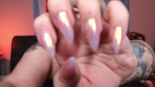 free xxx video 10 Mistress Bijoux – Holo Nails Worship - findom - fetish porn femdom handjob hd-3