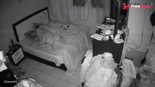 [Sleeping.Porn] Сouple snores in their sleep every night, hidden bedroom video-3