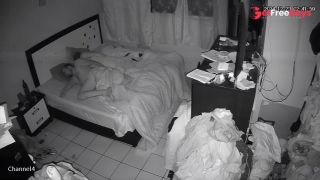 [Sleeping.Porn] Сouple snores in their sleep every night, hidden bedroom video-5