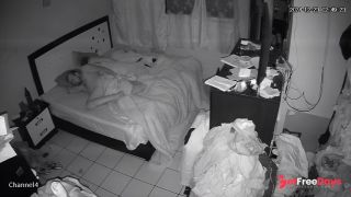 [Sleeping.Porn] Сouple snores in their sleep every night, hidden bedroom video-9