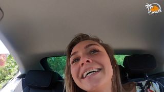 Fucking Horny Blonde Chick In A Parking Lot-5