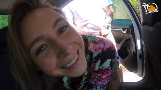 Fucking Horny Blonde Chick In A Parking Lot-8