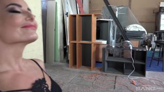 video 40 goth foot fetish Cindy Dollar gets a spanking from Karol Lilien before cumming, brunette on fetish porn-2