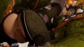 Lsd131313 - Cutie has fun with a horny plant monster-7