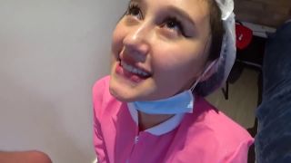 Public Crazy Place - NURSE demonstrates the term DEEP THROAT-9