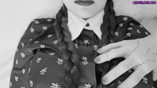  Big Ass Lalunalewd Lalunalewd – Wednesday Has A Naughty Thing Black And White-1