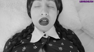  Big Ass Lalunalewd Lalunalewd – Wednesday Has A Naughty Thing Black And White-2