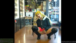 Video Lana Rain  Public Masturbation Flashing With Cum Lube Inserti...-2