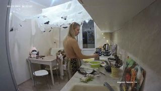 Tatiana Cooking Topless 2024-10-29 720P - Voyeur-5