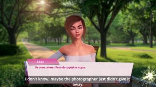 Outdoor Blowjob SEX Amnesia - Lover Sim EP8  Sucked off in the cinema, and was fucked in the park-7