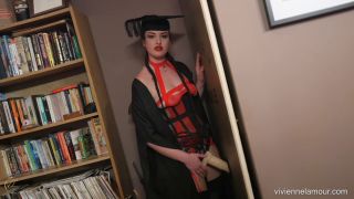Pegged at your graduation - the facultys final -  ball busting-2