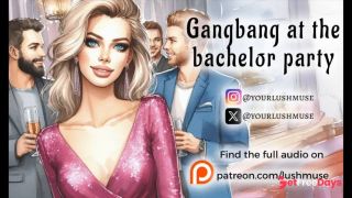 Gangbang at the bachelor party Erotic audio Anal Blowjob-2