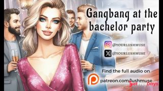 Gangbang at the bachelor party Erotic audio Anal Blowjob-3