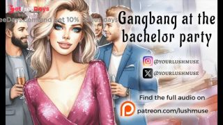 Gangbang at the bachelor party Erotic audio Anal Blowjob-6
