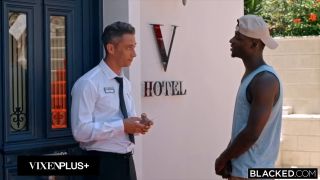 Reverse Cowgirl BLACKED Petite model Sonya Blaze gets creampied by BBC-1