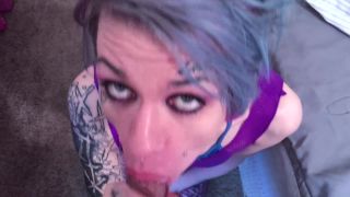 online xxx clip 20 Cum to Mouth – INSANE SPLIT TONGUE BJ W Tip Edging & Swallow in Purple Fishnet Bodysuit, lana rhoades foot fetish on feet porn -8