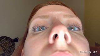 Evelyn Jade - Tiny date gets lost in giantess nose (Fetish porn)-2