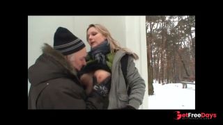 On The Snow... Drinking Cum Is Good For You Full Italian porn movie-0