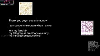 Honey_Sunshine Anal Cum & Squirt Face Showdown Date Special-9