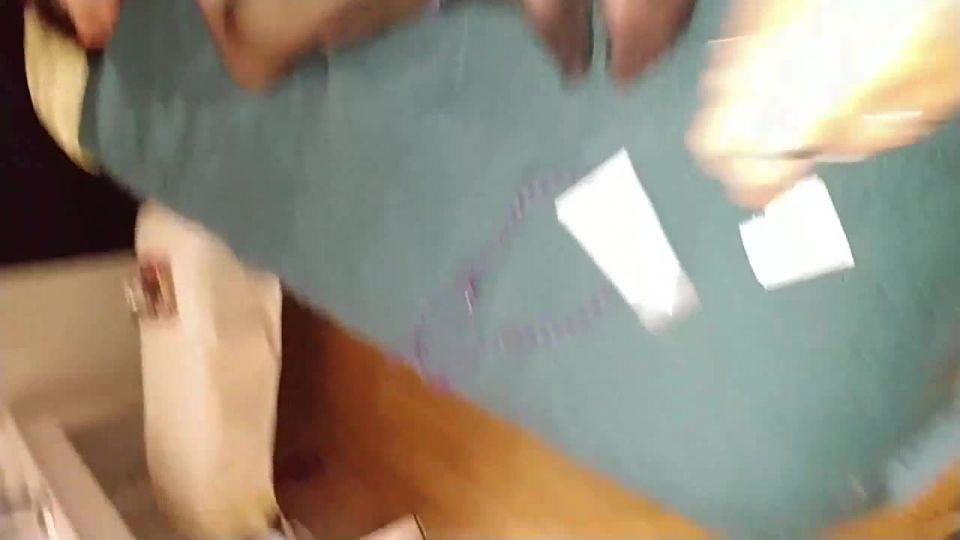 Inked trans girl Nicki Slenk throat fuck her CD friend and ride on her thick cock shemale 