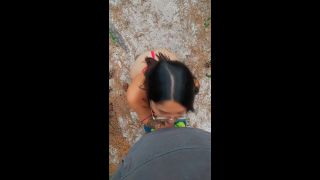Nini Calil - Teen girl Getting Fucked By a Stranger in The Woods-3