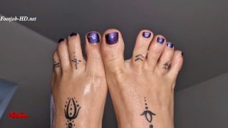Ruby Onyx - A Slippery Foot Job - Foot domination-9