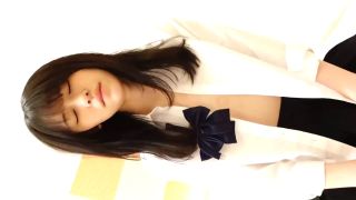 College girl with uniform had sex with a mature man for money.-4