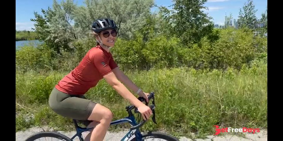 [GetFreeDays.com] Sexy cyclist gives husband a public blowjob before getting unprotected creampie from lucky hiker Sex Film May 2023