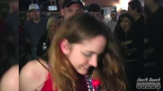 Neverbeforeseen Mardi Gras Girls Flashing Pussy And Tits On The Streets Of New Orleans Public!-9