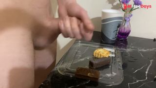 Cum on choclate-2