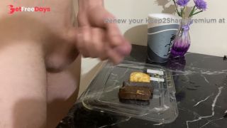Cum on choclate-6