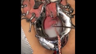 Piercing sletje - Extreme cervix sounding-8
