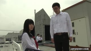 Sayaka Aishiro offers a guy his first sexual experience!!!-1