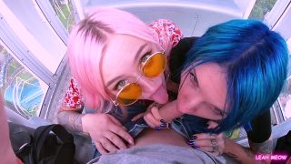 Leah Meow 18 Rysky Blowjob On Ferris Wheel-6