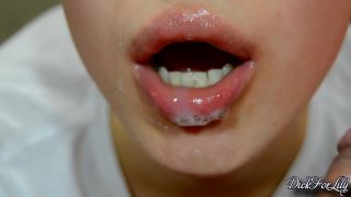 Gentle Blowjob Close-up for her Beloved husband-DickForlily DickForLily Amateur!-9