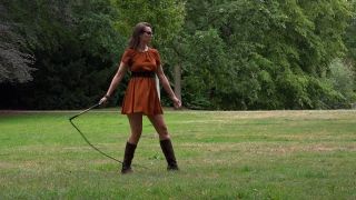 FEMDOM - POV - CLIPS - Lady Iveta - 2nd Stockwhip - Cracking - Lady iveta-0