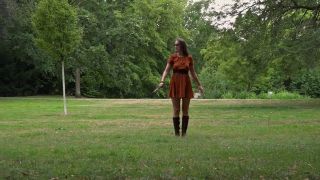 FEMDOM - POV - CLIPS - Lady Iveta - 2nd Stockwhip - Cracking - Lady iveta-5